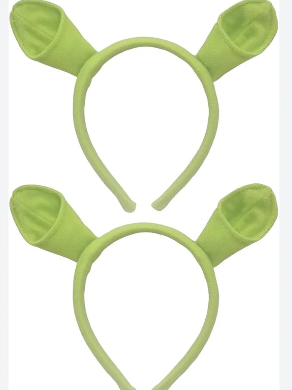 Shrek Costume Headband green Ears - Pack of 2
